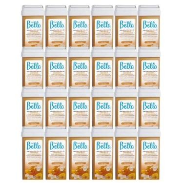 Imagem de Kit Cera Depil Bella Roll-on Camomila com Calêndula com 24 unidades