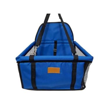Imagem de Cadeirinha Cadeira Assento Pet de Carro para Cães Cachorro, gatos- Transporte (AZUL ROYAL)