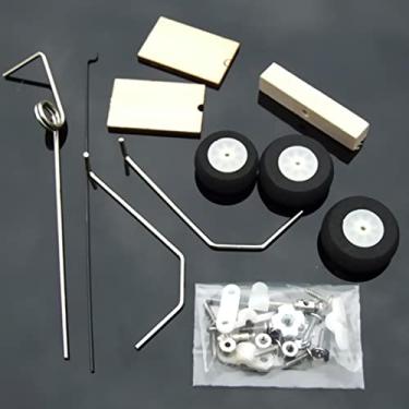 Imagem de Kit de roda de trem de pouso de asa fixa para substituição de aeronaves