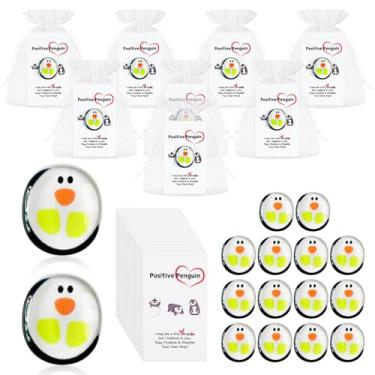 Imagem de 24 Pcs Pocket Hug Bulk Mini Penguin Pocket Hug Appreciation Gifts for Employee Coworkers Stress Relief Toy with Inspirational Greeting Card for Women Graduation Gift