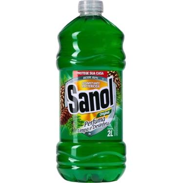 Imagem de Desinfetante Líquido para uso Geral, Original, Sanol, 2 Litros, Verde