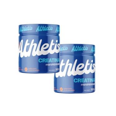 Imagem de Athletis Nutrition, Kit 2 Creatinas Monohidratada Athletis 300g
