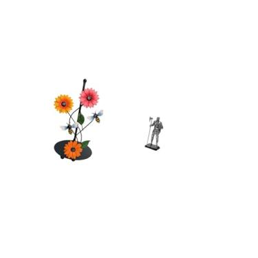 Imagem de Fenteer Porta-papel Toalha em Forma de Cavaleiro, Antiderrapante, Vertical, para Pendurar Lenços de Papel. Estatueta Decorativa para Mesa, Ideal para de