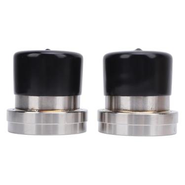 Imagem de aqxreight 2 Protetores de Rolamento de Reboque Dos Pces Diâmetro Auto Verificação Liga de Alumínio de Aço Inoxidável para Reboques de Barco 2.441in