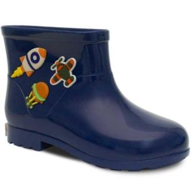 Imagem de Bota Infantil Galocha Masculina Nº 21ao26 Menino Aereo 09.32-Masculino