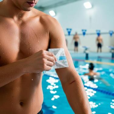 Imagem de Curativos Invisíveis à Prova d’Água – Kit com 10 Unidades Flexíveis e Discretas para Proteção da Pele no Dia a Dia, Piscina e Praia