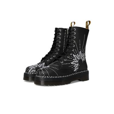Imagem de Dr. Martens Jadon Hi Solar Flare unissex adulto, Preto, 9 Women/8 Men