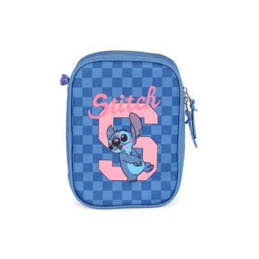Imagem de Estojo Stitch Luxcel – Azul