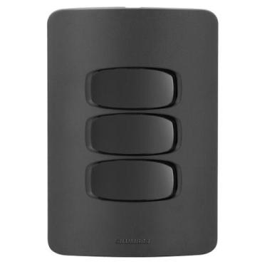 Imagem de Conjunto 1 Simples + 2 Paralelos - Alumbra Gracia Black Maxx