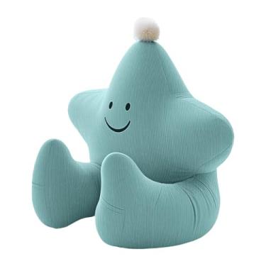 Imagem de Bothyi Travesseiro de leitura, almofada para as costas, melhora a postura sentada, apoio para as costas, almofada de apoio para os braços, itens essenciais, Green S