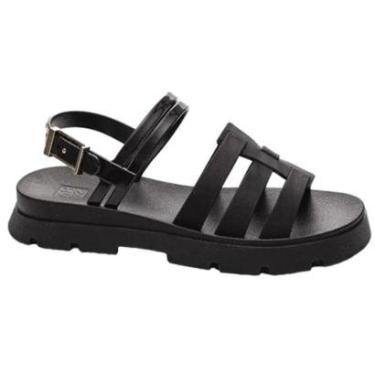 Imagem de Sandália Feminina Tratorada Casual Dia a Dia Clássica Conforto Zaxy 19071-Feminino