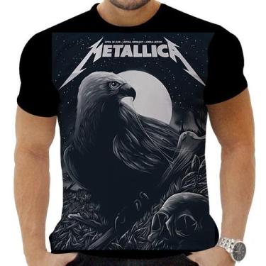 Imagem de Camiseta Camisa Personalizada Rock Metal Metallica 16 - Obds Co, INF 4