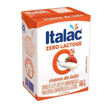 Imagem de Creme de Leite Zero Lactose Italac 200g