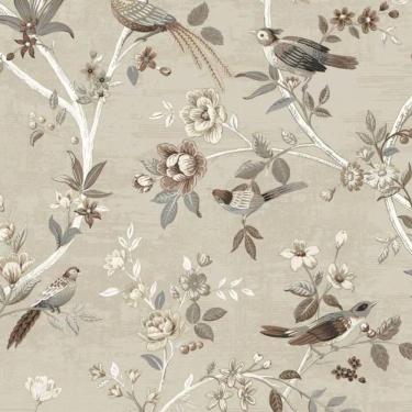 Imagem de Papel De Parede Thema Animais Cinza 28843