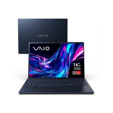 Imagem de Notebook VAIO FE16 AMD® Ryzen 7-5825U Linux 16GB RAM 512GB SSD 16" IPS WUXGA Antirreflexo - Cinza Grafite