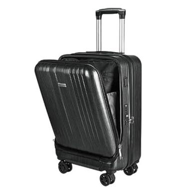 Imagem de Malas de mão, malas de mão, recarregáveis, rígidas, com USB, mala de mão, mala despachada (A-71 cm