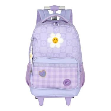 Imagem de Mochila Carrinho Luxcel Up4you Roxa MC49552UP
