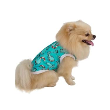 Imagem de Luvy Pet, Roupa Pet Unissex Dry Fit UV Cachorrinhos Bóia (XGG)