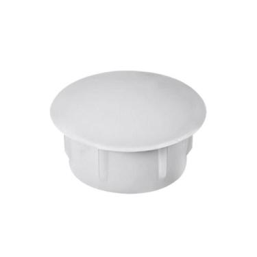 Imagem de Tapa Furo Branco de 8mm 5/16" com 100 Peças - 000089