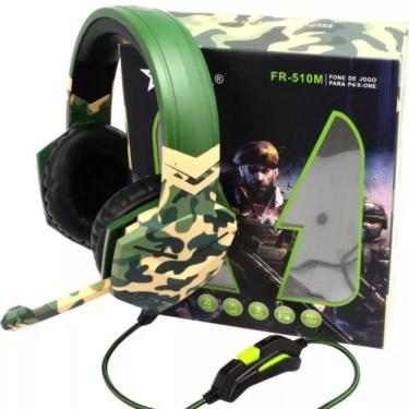 Imagem de Headset Gamer Fone Profissional Camuflado Ps4 Xbox One