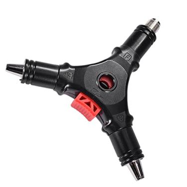 Imagem de Garosa Descascador de Cabo Coaxial RG6 RG59 F, Ferramenta de Compressão de Aço Inoxidável Com Trança de Queima para Instalações de TV a Cabo e Satélite