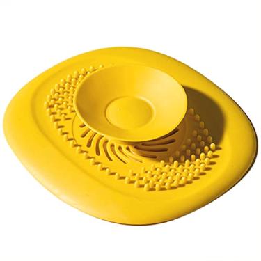 Imagem de Prolongador de ralo Capa com Capturador Cabelo Filtro Protetor Buraco Plugue para Cozinha Banheiro Multifuncional Chuvei