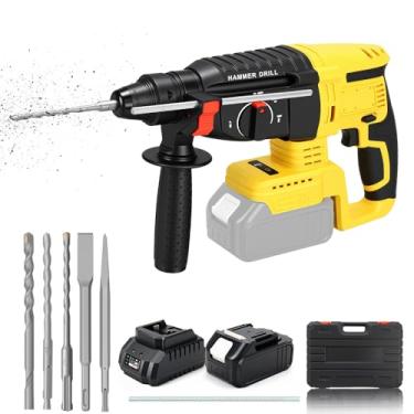 Imagem de Martelete Rotativo Rompedor Furadeira de Impacto Brushless, Martelete Rompedor, Furadeira de Impacto, Martelo Perfurador Rotativo Rompedor, Função de Rotação E Perfuração Ajustáveis