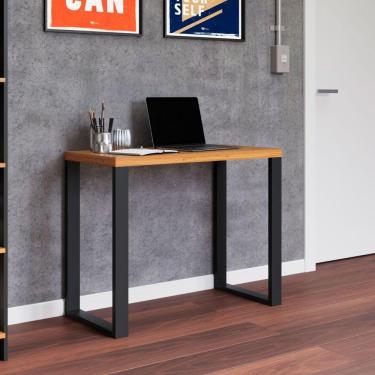 Imagem de Escrivaninha 89,5x44 Cm Em Mdf F20 Freijó-preto Fosco Dalla Costa