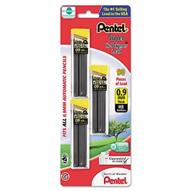 Imagem de Pentel Recargas de chumbo super Hi-Polymer 0,9 mm, 90 peças (C29BPHB3)
