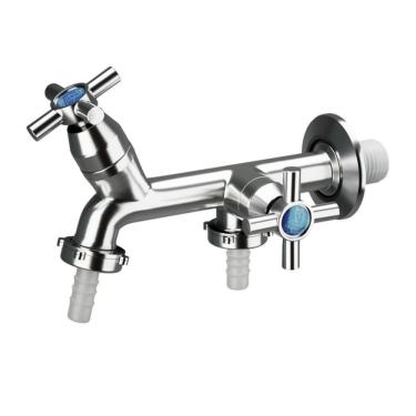 Imagem de Torneira Abs Para Tanque E Máquina De Lavar Plastilit Cromado