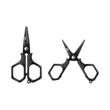 Imagem de Tesoura De Pesca Portátil Revestida De Titânio QAJTAO Cortadores De Is