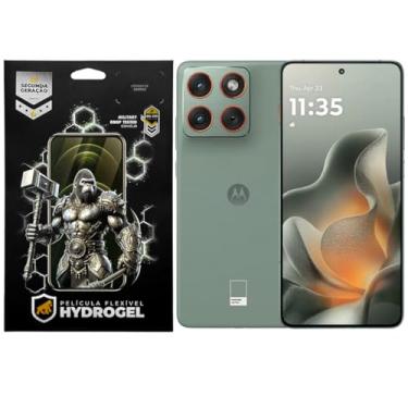 Imagem de Gshield 2 em 1 Proteção Completa Película Hydrogel Frontal + Traseira Motorola (Transparente, Moto X70 Air)