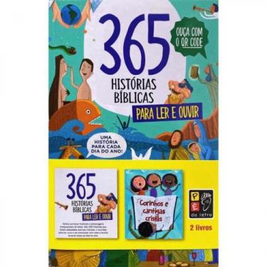 Imagem de Kit - 365 histórias bíblicas / corinhos e cantigas cristãs - PE DA LET