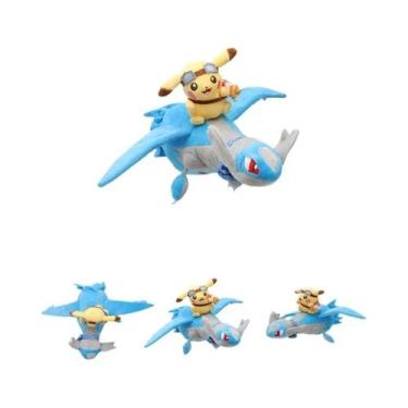 Imagem de Boneco De Pelúcia Kawaii Pikachu Lapras Latios Latias Pokémon Brinqued