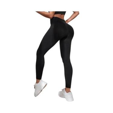 Imagem de Leggings sem costura cintura alta para as mulheres, leggings sexy para