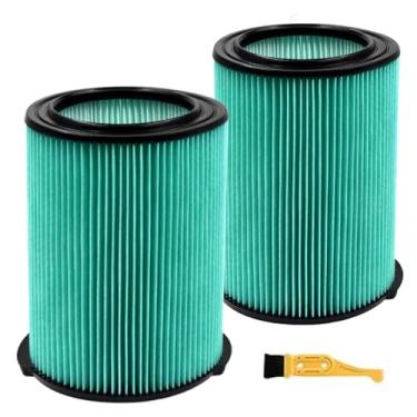Imagem de Filtro de substituição VF6000 para aspiradores de pó molhado/seco Ridgid 5-20 galões, adequado para aspirador Husky de 6 a 9 galões - pacote com 2