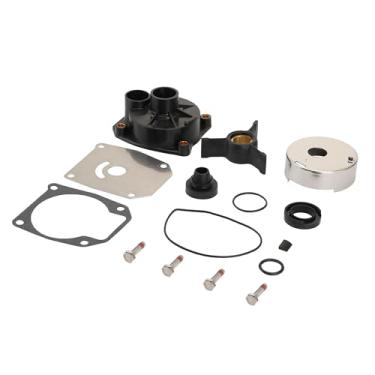 Imagem de WOOSTAR Kit de reparo de impulsor de bomba de água de substituição para Johnson Evinrude 1989-2005 40HP 45HP 48HP 50HP OEM 433548 0433548 438592 0438592 777805 0777805 433549 0433549 04338592 777805