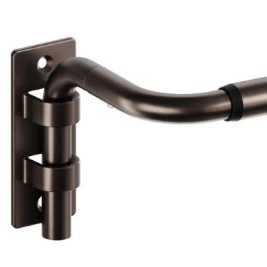 Imagem de Varão de cortina ENJOYBASICS Blackout 66-120 cm de bronze ajustável