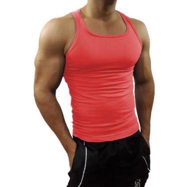 Imagem de Regata Masculina Básica Lisa Tank01 Sjons, Terracota, egg