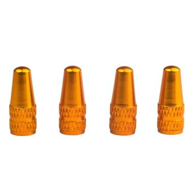 Imagem de Tampa de válvula de bicicleta, 4 peças de tampas de haste de válvula de pneu de bicicleta, tampas de pneu de ar de bicicleta, tampa de válvula multifuncional estilo francês, tampas de poeira de