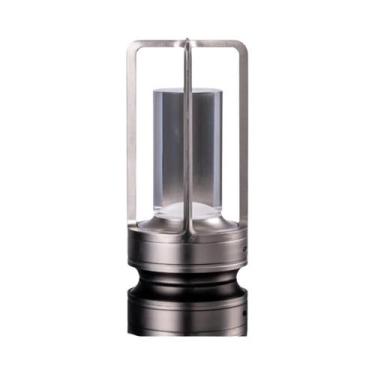 Imagem de Luminária De Mesa LED Recarregável Com Toque E Dimerização, Lâmpada De