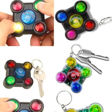 Imagem de 3 Jogo da Memoria Eletronico, Jogos Portáteis Genius, Conjunto de Jogos Inteligentes Coloridos com Luzes, Brinquedo Educativo Dia das Crianças, Teste sua Memoria