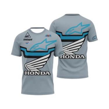 Imagem de Camiseta De Corrida De Motocicleta Honda De Manga Curta Para Verão, Rá
