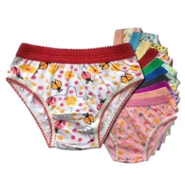 Imagem de Kit com 04 Calcinha Sortida Infantil (3 a 4 anos) - Ndt Store