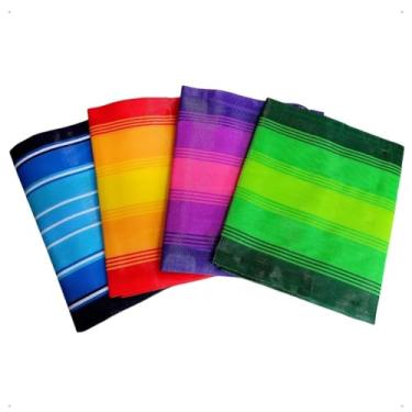 Imagem de Kit 04 un Capa Refil para Cadeira de Praia forro Lona Estampada Fácil de Trocar(SORTIDO DEGRADE)