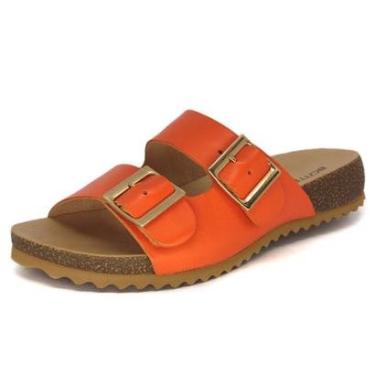 Imagem de Sandália Rasteira Bottero Papete Fivelas 353121-Feminino