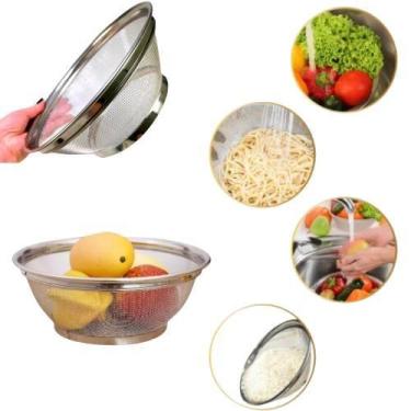 Imagem de Cesta Multiuso em Inox Premium 25cm - XPERT