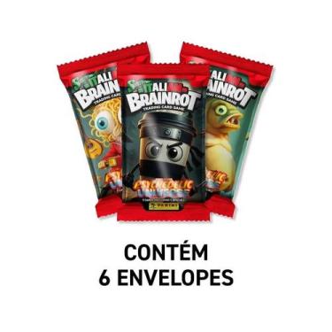 Imagem de Cards SKIFIDOL ITALIAN BRAINROT - Kit com 6 envelopes - Panini