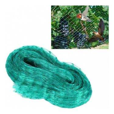 Imagem de Rede de proteção de pássaros para árvores frutíferas 2x10m de nylon - 