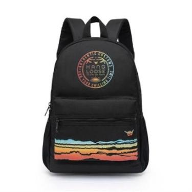 Imagem de Mochila Hang Loose Masculina Escolar Espaçosa-Masculino